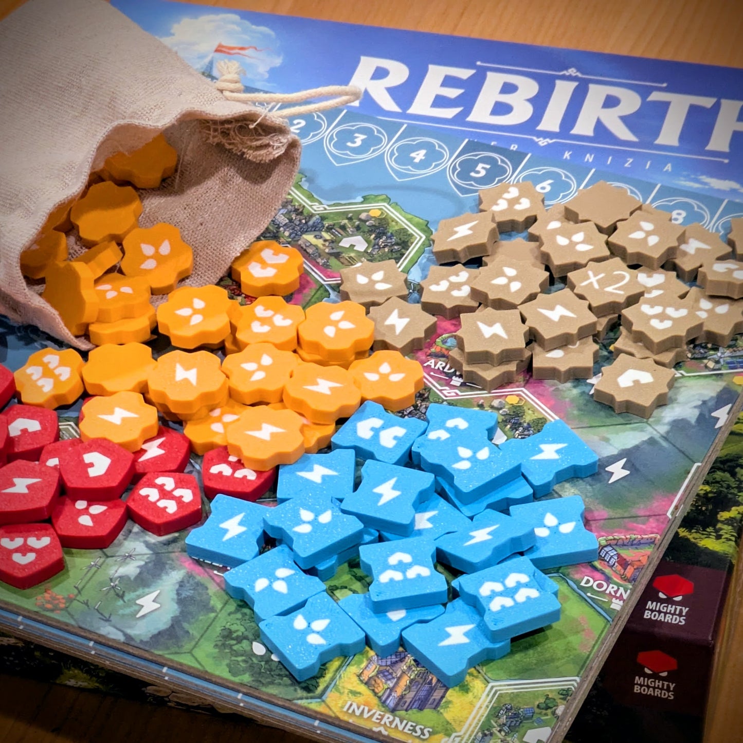 Rebirth Tokens STLs - Digital Download (STL and 3MF) for 3D Printing
