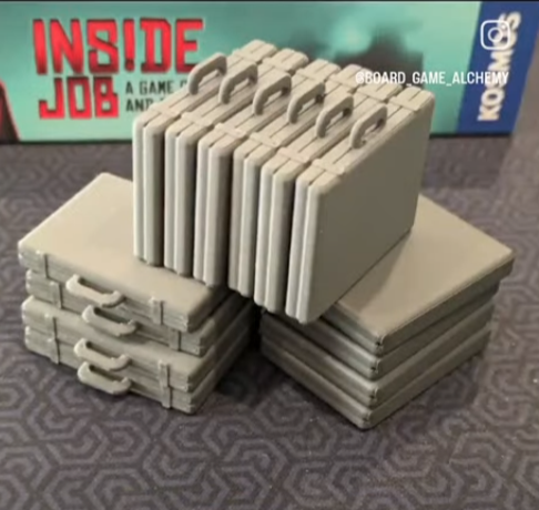 Inside Job Suitcases STLs - Digital Download (3MF and STL) for 3D printing